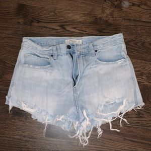 ✨Abercrombie jean shorts✨